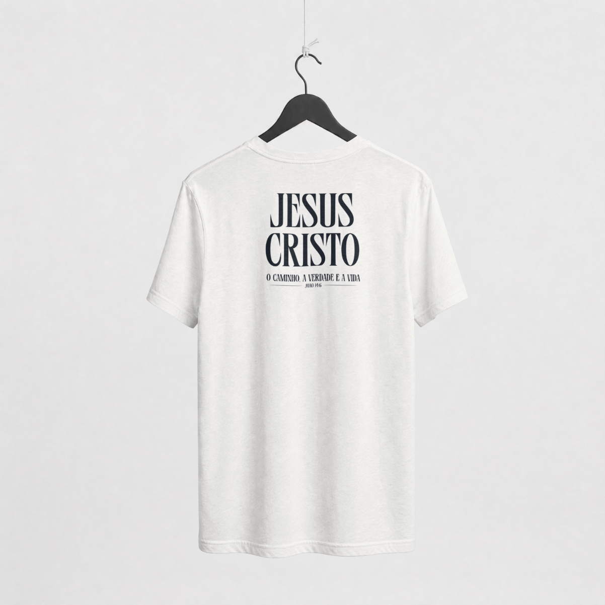 Camiseta Básica Jesus Cristo - Off-White